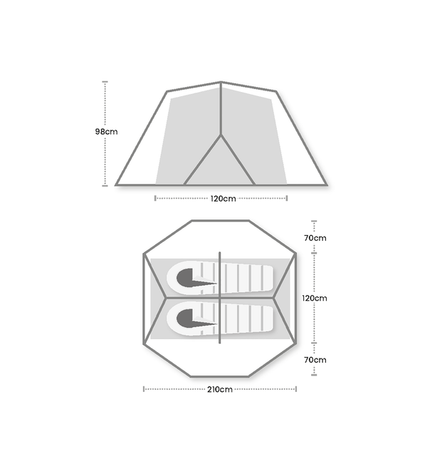 Tenda da campeggio Terra Nova Panacea 2