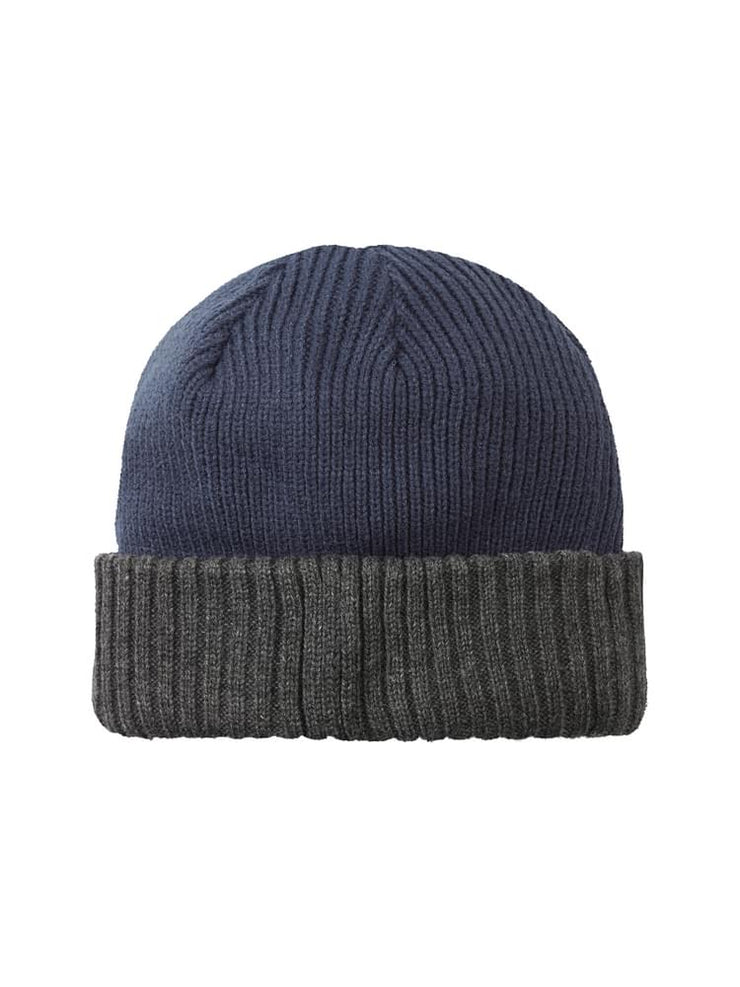 Sealskinz Colby Waterproof Zipped Pocket Knitted Beanie - Navy