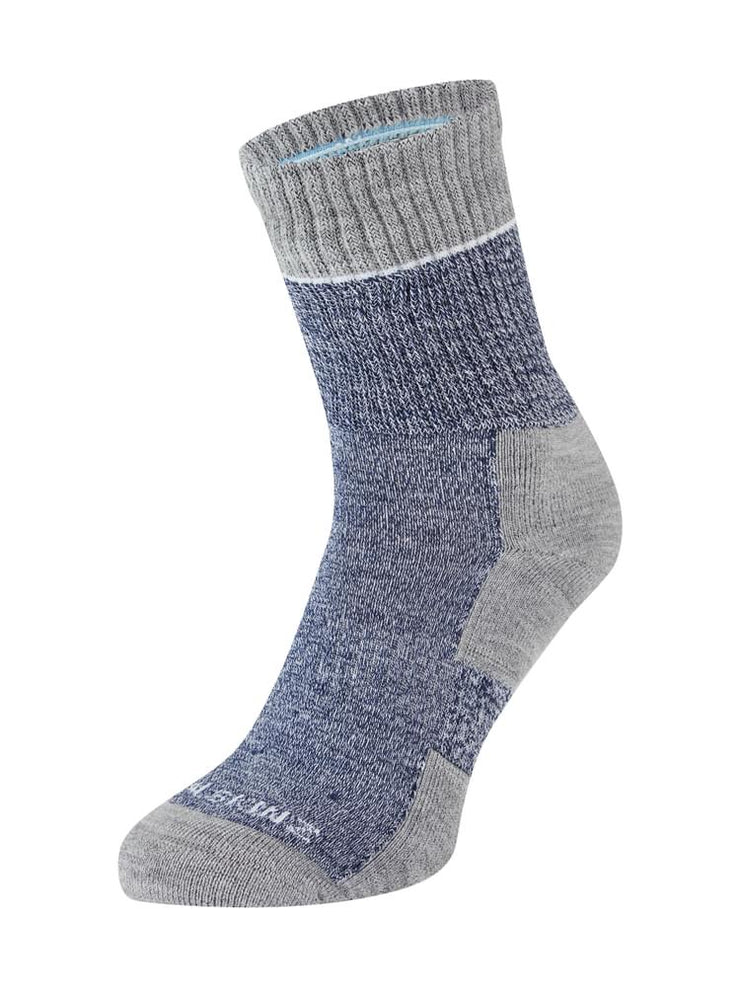 Sealskinz Thurton Solo QuickDry Mid Length Socks - Light Blue