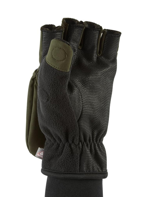 Sealskinz Walpole Windproof Cold Weather Convertible Mitt - Olive