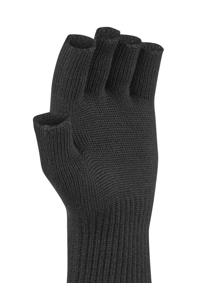 Sealskinz Thornham Merino Fingerless Glove - Black One Size