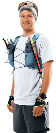 Deuter Traick 5 Trail Running Vest Backpack - Atlantic Ink