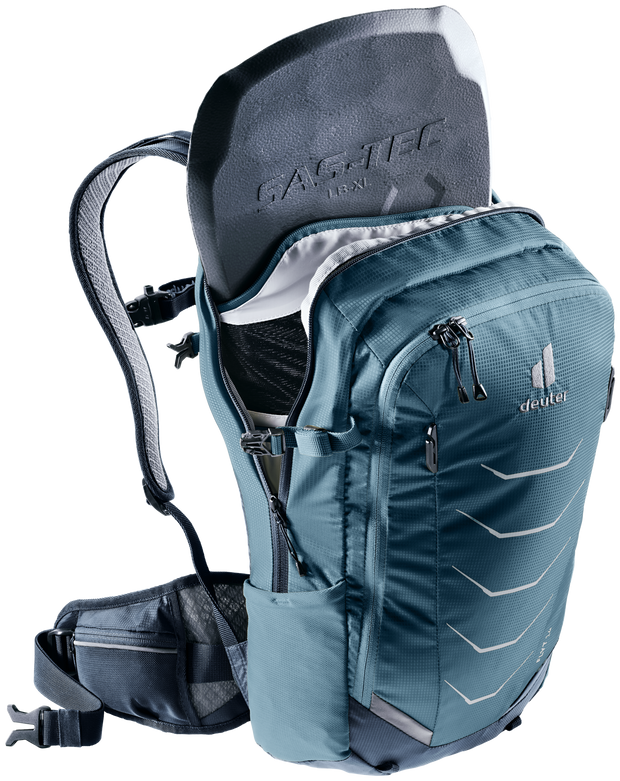 Deuter Flyt 14 Litre Back Protector Bike Backpack - Atlantic Ink