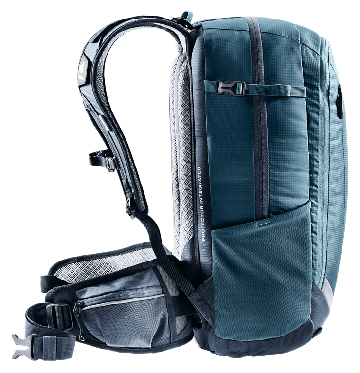 Deuter Flyt 14 Litre Back Protector Bike Backpack - Atlantic Ink