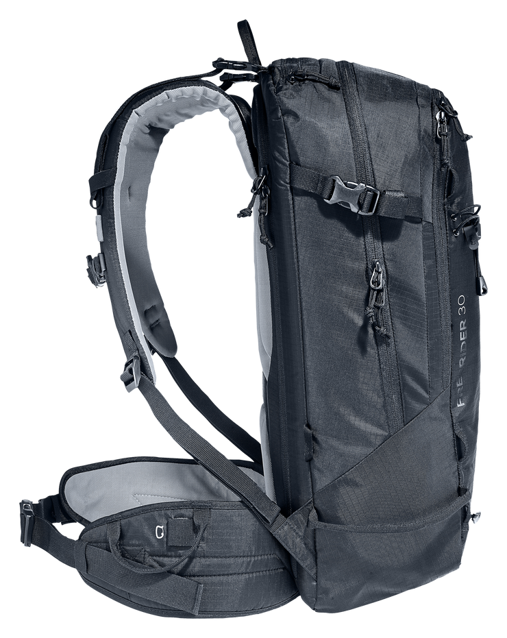 Deuter Freerider 30 Litre Ski Touring Backpack - Black