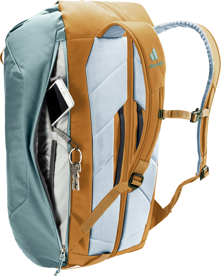 Deuter Gravity Motion 40 Litre Climbing Backpack - Teal Cinnamon