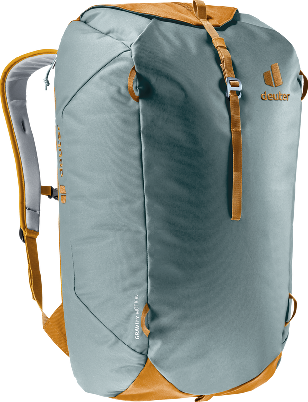 Deuter Gravity Motion 40 Litre Climbing Backpack - Teal Cinnamon