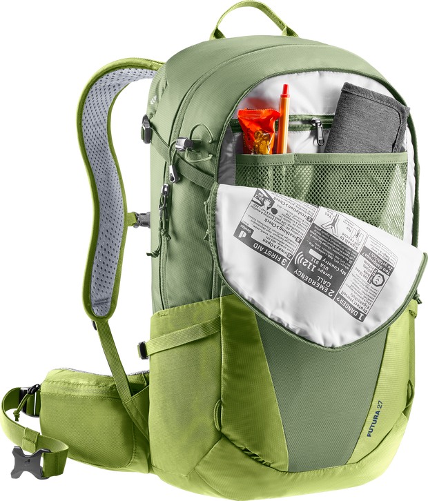 Deuter Futura 27 Hiking Backpack - Khaki Meadow