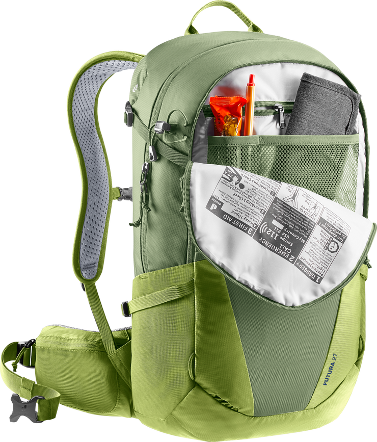 Deuter Futura 27 Hiking Backpack - Khaki Meadow