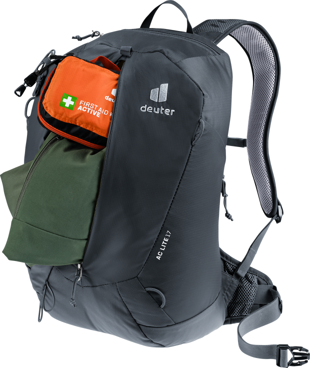 Deuter AC Lite 17 Hiking Backpack - Black