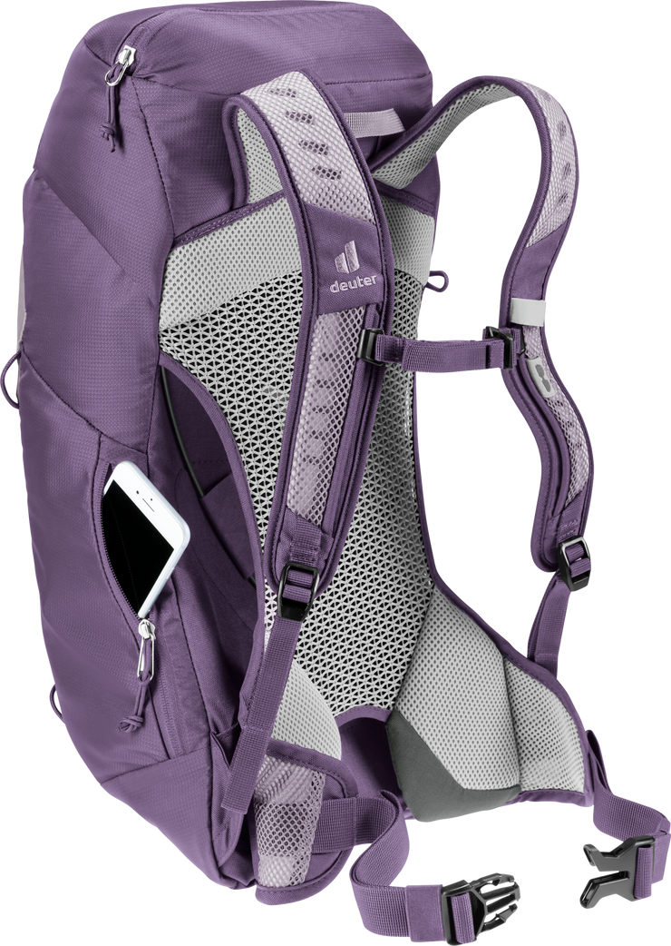 Deuter AC Lite 14 SL Women's Fit Lightweight Hiking Backpack - Lavender Purple