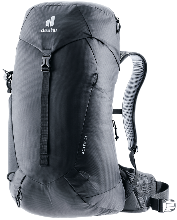 Deuter AC Lite 24 Litre Lightweight Hiking Backpack - Black