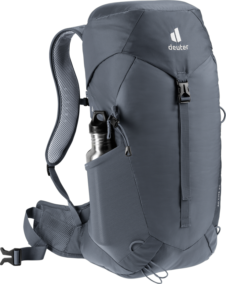 Deuter AC Lite 24 Litre Lightweight Hiking Backpack - Black