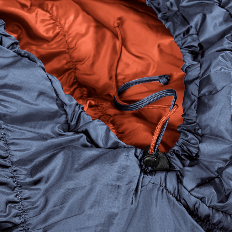 Deuter Exosphere 0° Synthetic Thermostretch Sleeping Bag - Ink Paprika