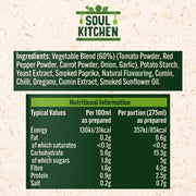 Soul Kitchen Mexican Style Tomato and Red Pepper Soup - 12 x 25g pack