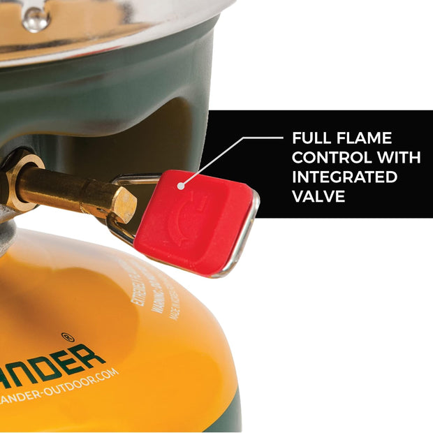 Highlander Blade Fastboil 3 Camping Gas Stove - 1.1L Olive