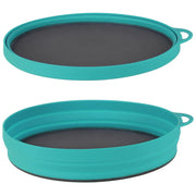 Lifeventure Ellipse Collapsible Plate - Teal