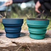 Lifeventure Ellipse Collapsible Cup - Navy Blue