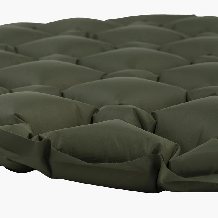 Highlander NAP-PAK Inflatable Primaloft Sleeping Mat - Olive