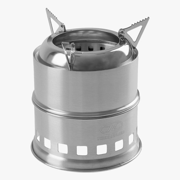 Highlander Cabar Wood Burning Camping Stove