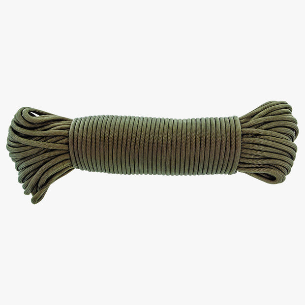 Highlander Nylon Paracord 4 mm x 15 Metres - Olive