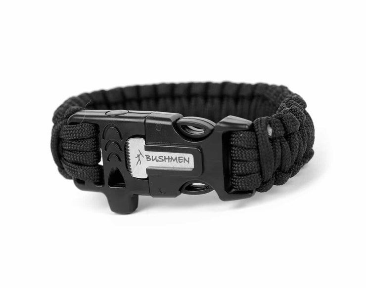 Bushmen Survival Bracelet 3M - Black