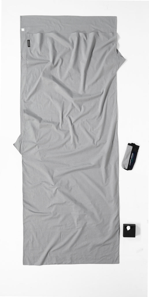 Cocoon Cotton Insect Shield® Travel Sheet - Safari Grey