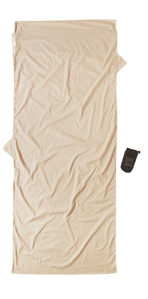 Cocoon Egyptian Cotton Insect Shield® Travel Sheet - Sand