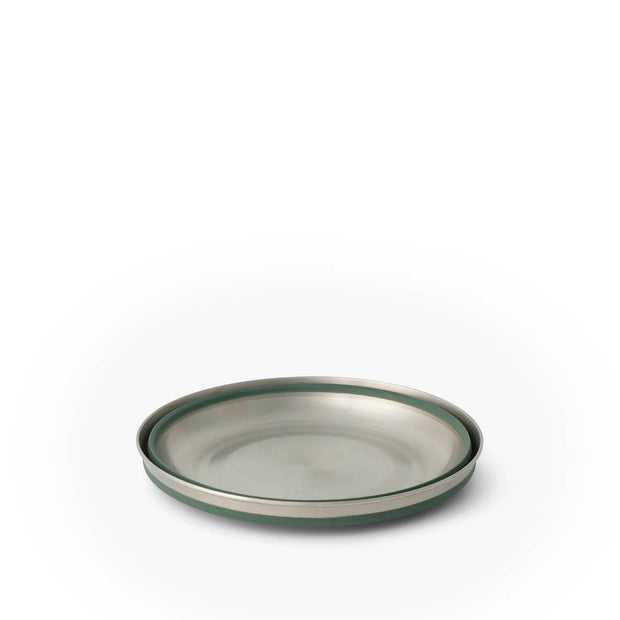 Sea To Summit Detour Stainless Steel Collapsible Bowl - Large Laurel Green