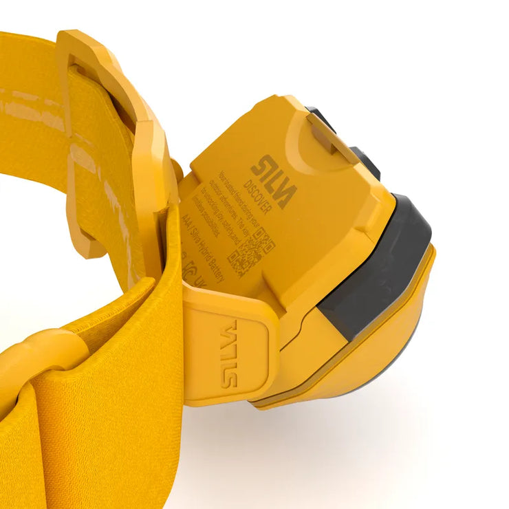 Silva Discover 500 Lumen Lightweight Headtorch - Yellow