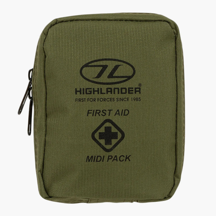 Highlander Military First Aid Midi Pack - Olive Green