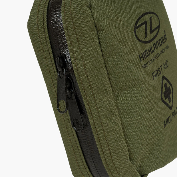 Highlander Military First Aid Midi Pack - Olive Green