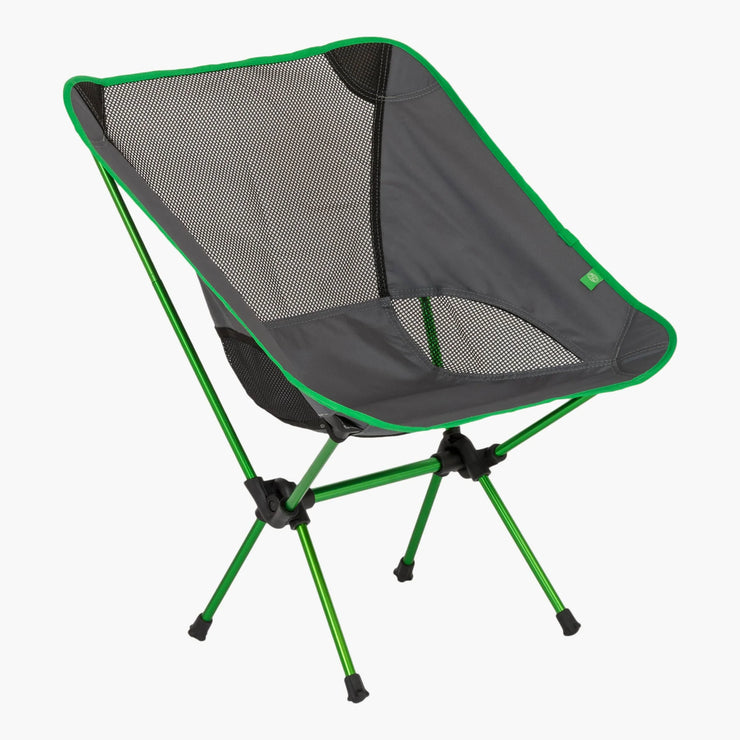 Highlander Ayr Folding Camping Chair - Green/Grey