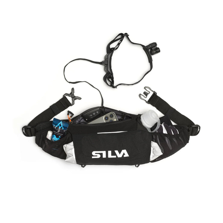 Silva Flow Belt 6 Running Hydration Belt - Black