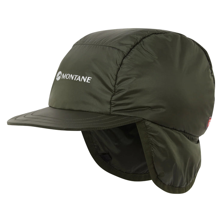 Montane Insulated Lightweight Primaloft Mountain Cap - Oak Green