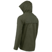 Highlander Stow & Go Pack Away Waterproof and Windproof Men's Jacket - Olive