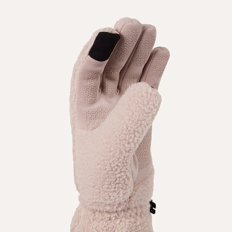 Sealskinz Hoveton Waterproof Sherpa Fleece Glove - Pink