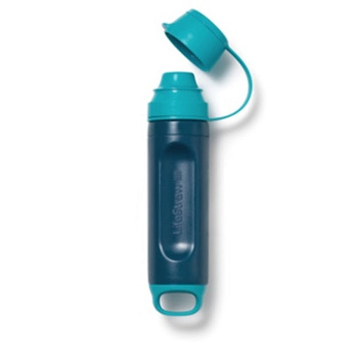 Lifestraw Peak Series Solo Straw Water Filter - Blue Raspberry