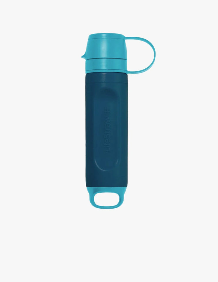 Lifestraw Peak Series Solo Straw Water Filter - Blue Raspberry