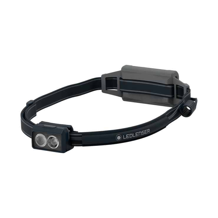 LEDLenser NEO5R Running Head Torch with Chest Strap - Grey Black