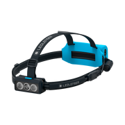 LEDLenser NEO9R Rechargeable 1200Lumen Running Headtorch with Chest Strap - Blue