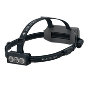 LEDLenser NEO9R Rechargeable 1200Lumen Running Headtorch with Chest Strap - Grey