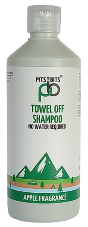 Pits & Bits® Towel Off® Shampoo 500ml – Apple