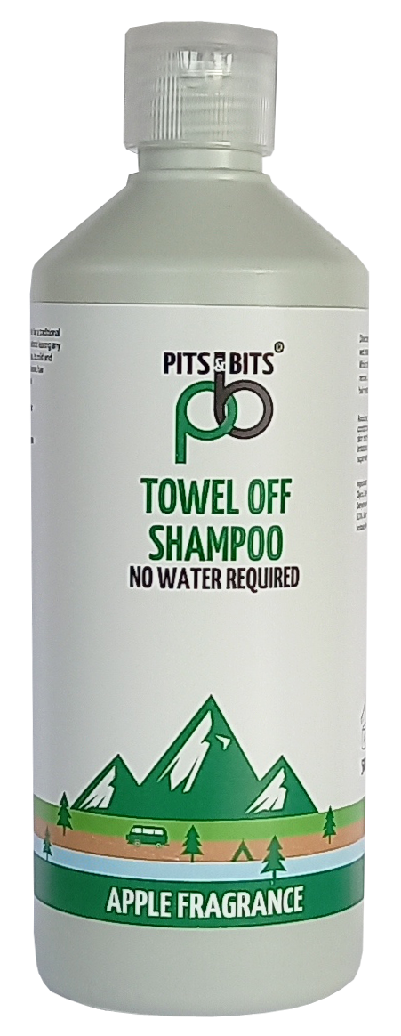 Pits & Bits® Towel Off® Shampoo 500ml – Apple