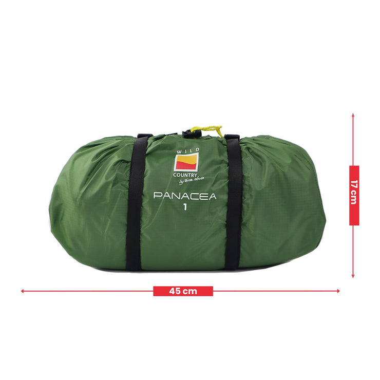 Wild Country Panacea 1 Free-Standing 1 Person Tent - Green