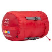 Highlander 4 Season Serenity 450 Mummy Sleeping Bag - Red