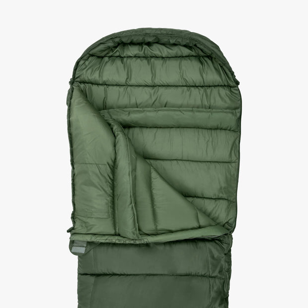 Highlander Phoenix Ember 250 Sleeping Bag - Olive Green