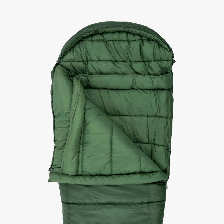 Highlander Phoenix Flame 400 Sleeping Bag - Olive Green