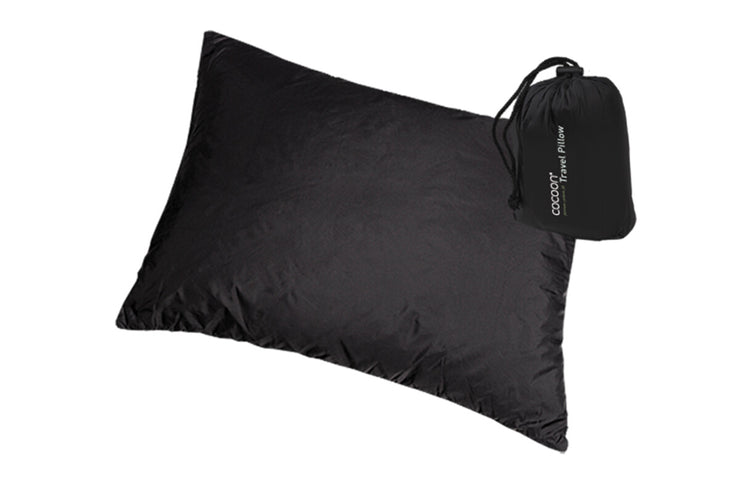 Cocoon Synthetic Fill Travel Pillow - Medium Charcoal