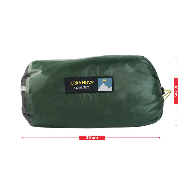 Terra Nova Starlite 2 Lightweight Tent - Green